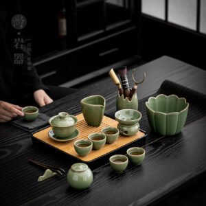 Longquan Celadon Style Gongfu Tea Set