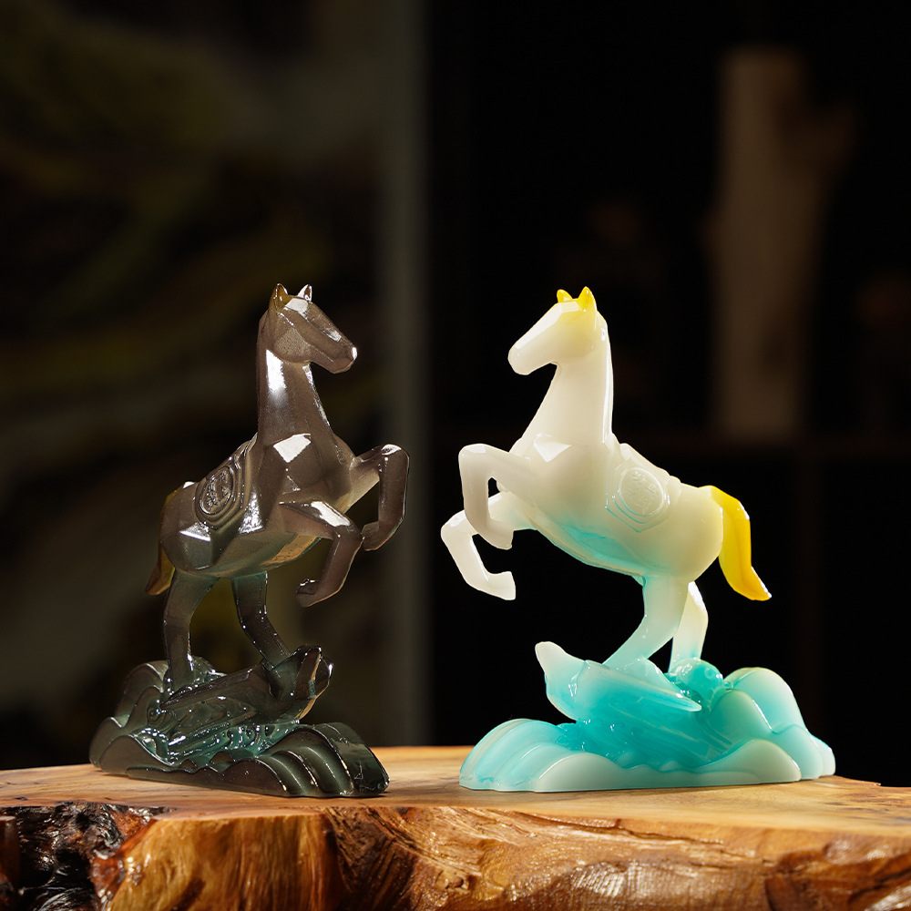 Horse Treading on a Flying Swallow Color-Changing Tea Pet - Image 2