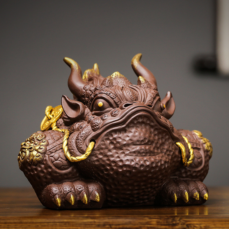 Purple Clay Golden Toad - Image 2