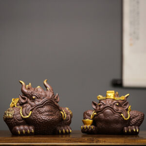 Purple Clay Golden Toad